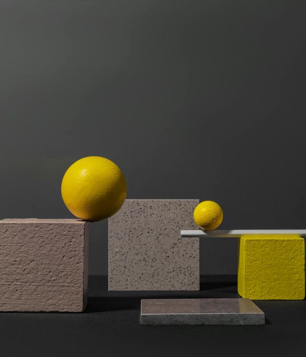 Abstract composition representing daily balance and focus